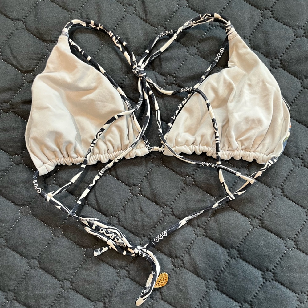 DEL MAAR bikini 👙 reversible, with duster - Picture 10 of 10